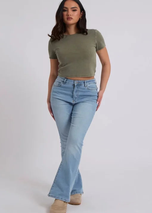 Urban Bliss Light Blue Bootcut Jean