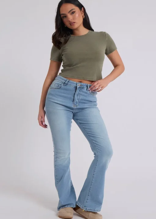 Urban Bliss Light Blue Bootcut Jean