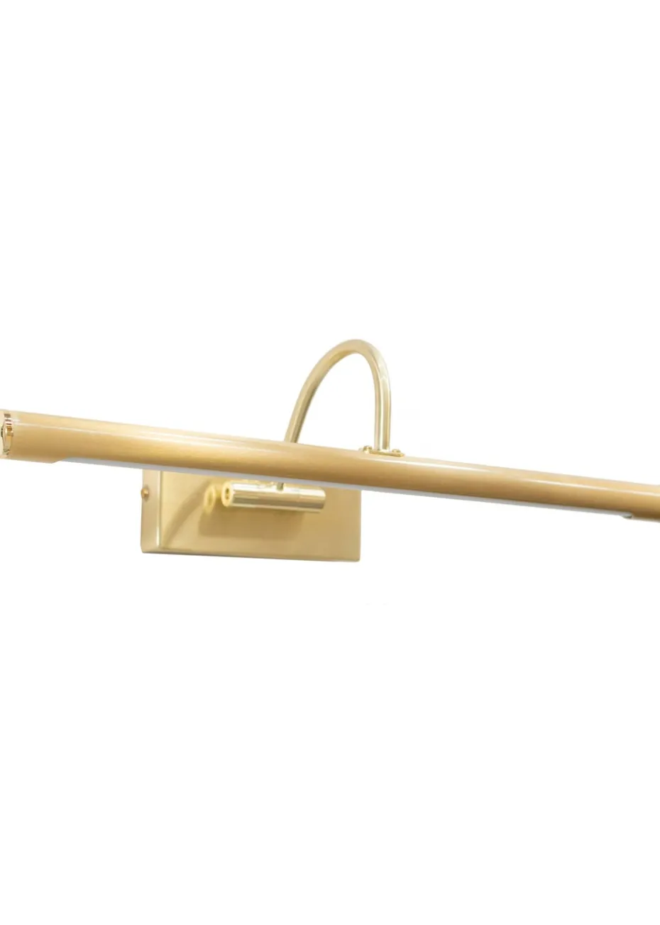 ValueLights Alana Brushed Gold Wall Light Integrated LED (20cm x 11cm x 46.5cm)