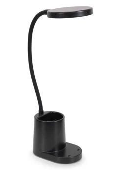 ValueLights Marco Dimmable Matte Black Adjustable Table Lamp Integrated LED (47cm x 12.8cm x 9.8cm)