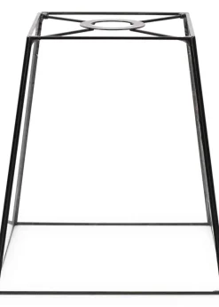 ValueLights Susie Glass Clear White Square Ceiling Pendant Shade (19cm x 18cm x 18cm)