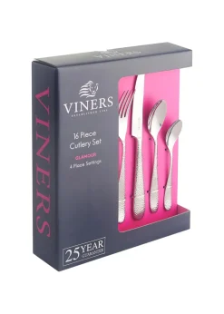 Viners Glamour 16 Piece Cutlery Set 18/0
