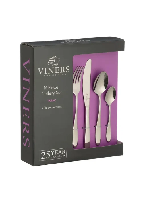 Viners Tabac 16 Piece Cutlery Set