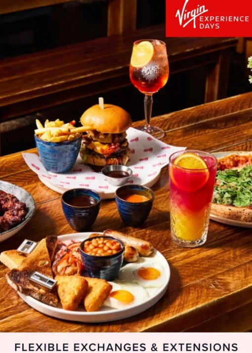 Virgin Experience Days Bottomless Brunch for Two at Social Pubs & Kitchens