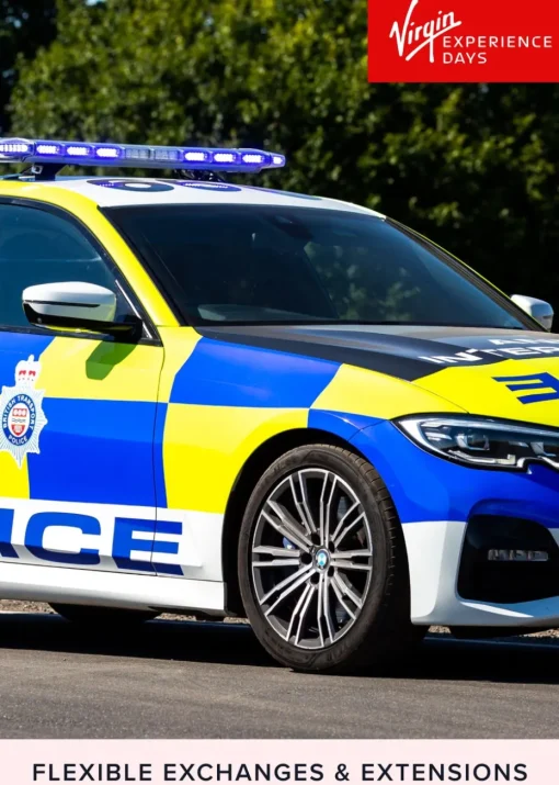 Virgin Experience Days Junior Police Interceptor High Speed Passenger Ride