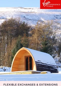 Virgin Experience Days One Night Eco Camping Pod Break at the Quiet Site, Lake District