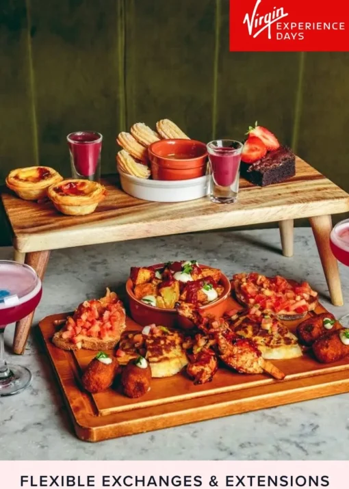 Virgin Experience Days Revolución de Cuba Afternoon Tea with Cocktail for Two