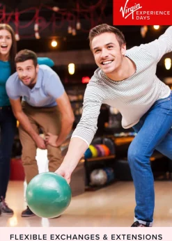 Virgin Experience Days Two Games of Bowling with Meal and Drinks for Two at Disco Bowl