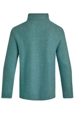 Weird Fish Blue Cruiser 1/4 Zip Macaroni