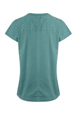Weird Fish Blue Pernille Cutaway T-Shirt