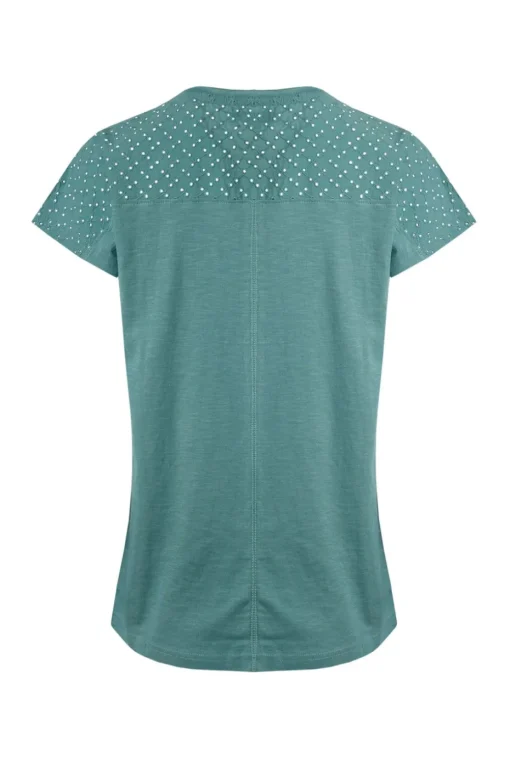 Weird Fish Blue Pernille Cutaway T-Shirt