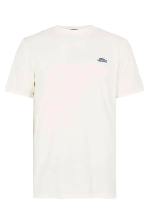 Weird Fish Cream Fished Branded T-Shirt