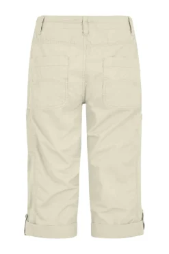 Weird Fish Cream Salena 3/4 Length Trousers
