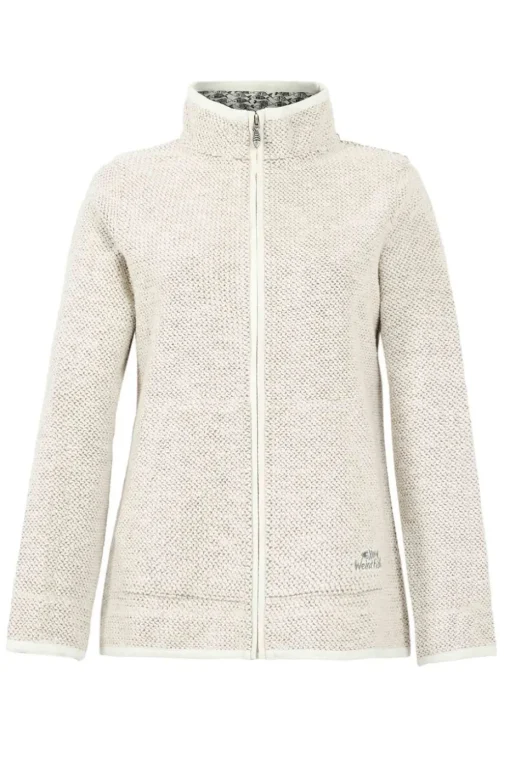 Weird Fish Cream Sontee Full Zip Macaroni