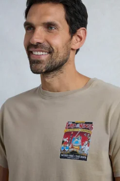 Weird Fish Cream The Lord of The Wings Artist T-Shirt