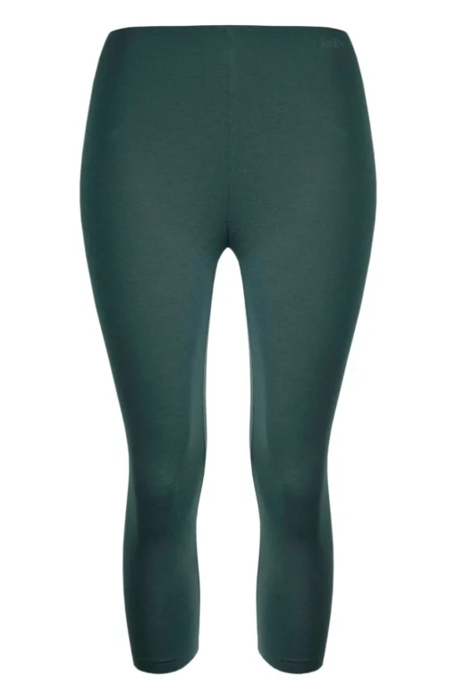 Weird Fish Green Blondie Cropped Leggings