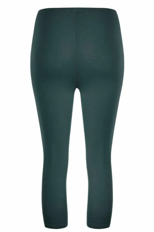 Weird Fish Green Blondie Cropped Leggings