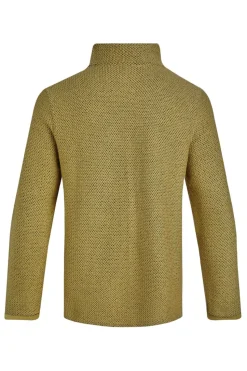 Weird Fish Green Cruiser 1/4 Zip Macaroni