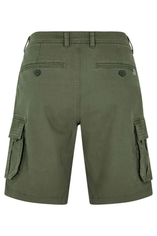 Weird Fish Green Rigney Cargo Shorts