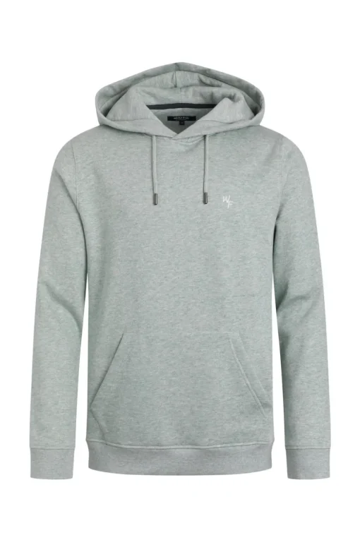 Weird Fish Grey Hugo Branded Popover Hoodie