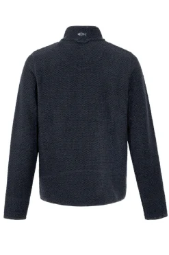 Weird Fish Navy Transom Full Zip Macaroni
