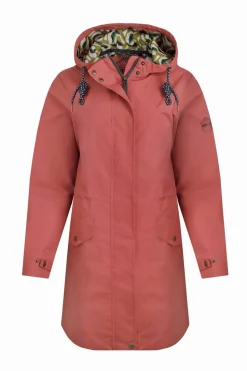 Weird Fish Pink Delara Showerproof Jacket