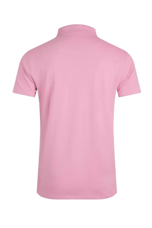 Weird Fish Pink Miles Pique Polo