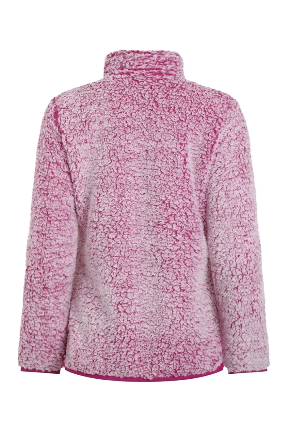 Weird Fish Red Madi Cosy 1/4 Zip Fleece