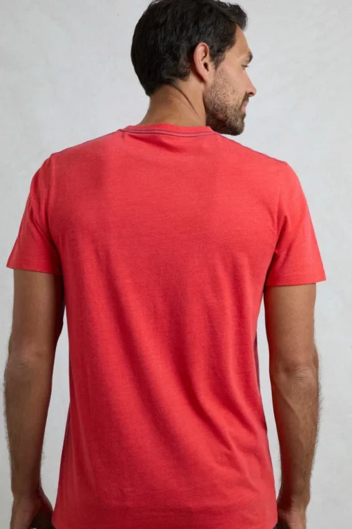 Weird Fish Red Summer Sector Graphic T-Shirt