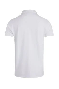 Weird Fish White Miles Pique Polo
