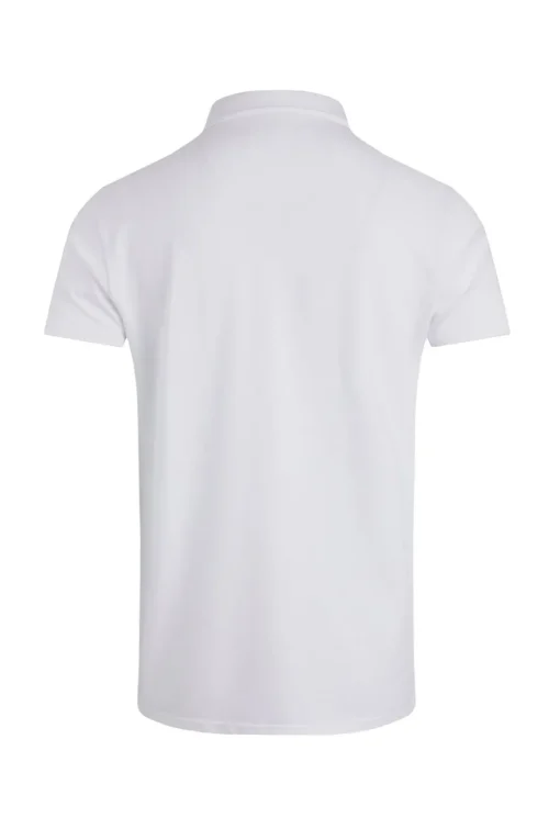 Weird Fish White Miles Pique Polo