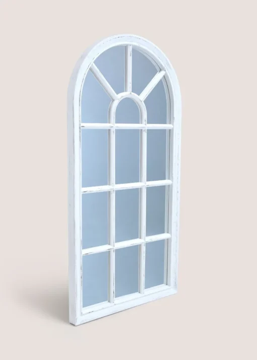 White Arch Mirror