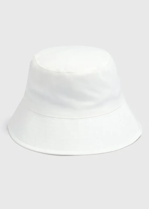White Bucket Hat