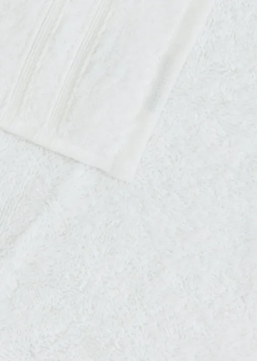 White Chenille Bath Mat (45cm x 75cm)