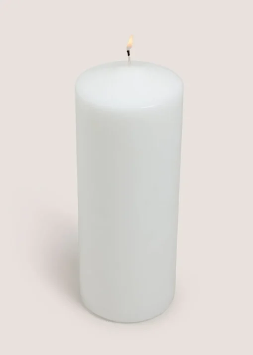 White Church Extra Large Candle