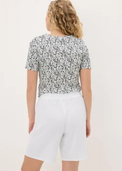 White Clipper Shorts