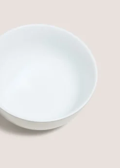 White Cockapoo Bowl