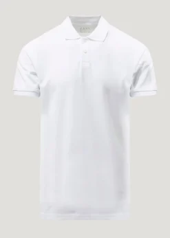 White Essential Polo Shirt