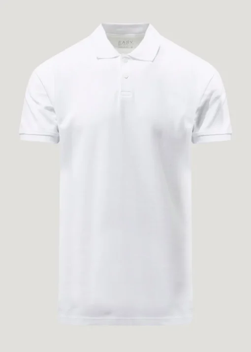 White Essential Polo Shirt