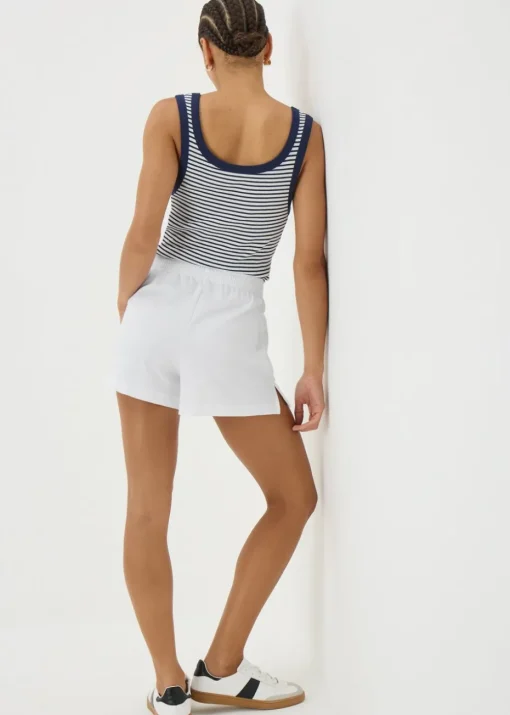 White Jersey Shorts