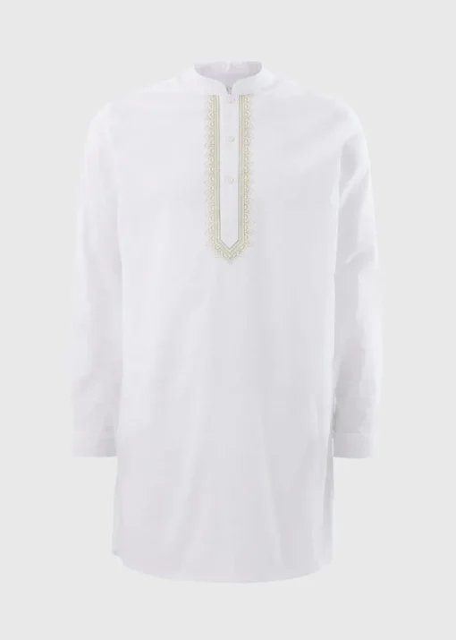White Kurta Shirt