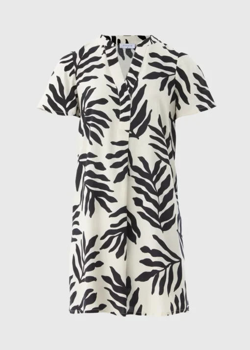 White Leaf Popover Tunic