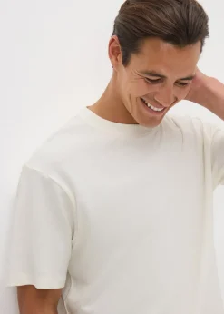 White Plain Slub T-Shirt
