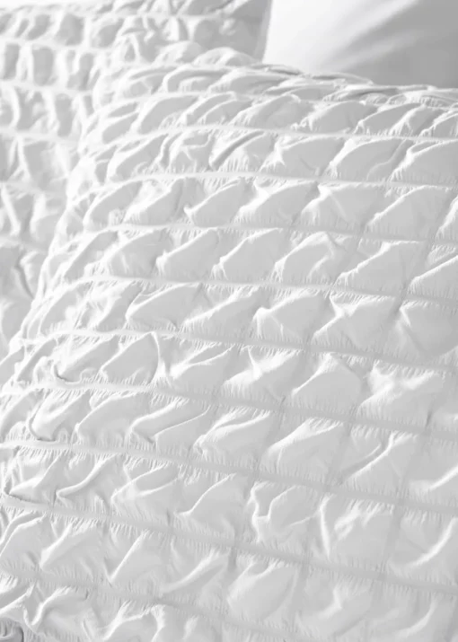 White Seersucker Duvet Cover