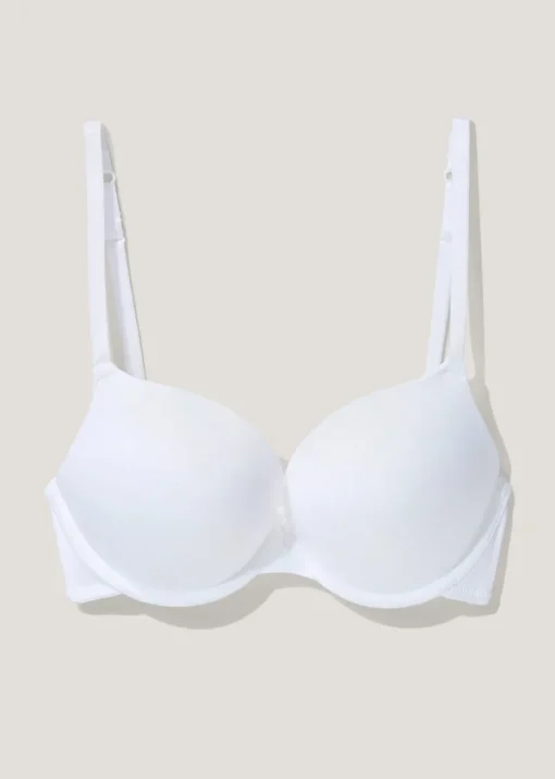 White Super Enhance Bra