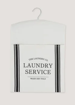 White The Laundry Co Peg Bag (45cm x 30cm)