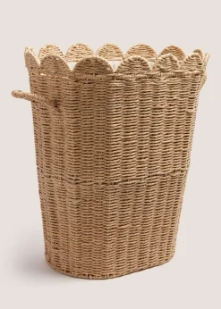 Woven Scallop Edge Woven Window Tray