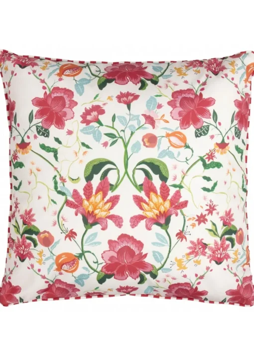 Wylder Nature Red Claudia Floral Outdoor Outdoor Cushion