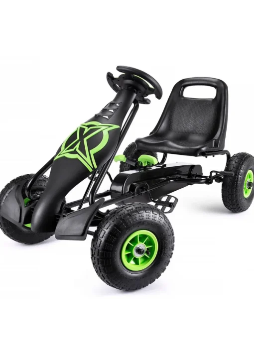 Xootz Viper Pedal Go Kart – Green & Black