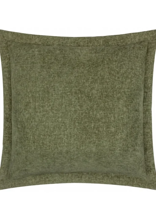 Yard Dune Chenille Green Cushion (50 x 50 x 8 cm)